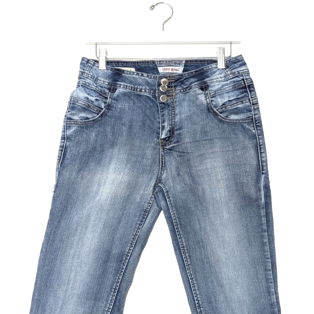 Hot Kiss | Vintage | High Waisted | Skinny Lily | y2k | Casual | Streetwear | - Picture 3 of 9